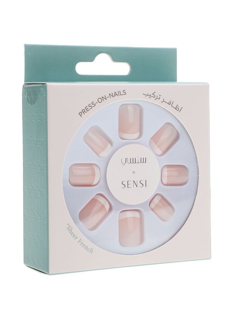 Sensi Sheer French Press On Nails S04043-91114 - Image 2
